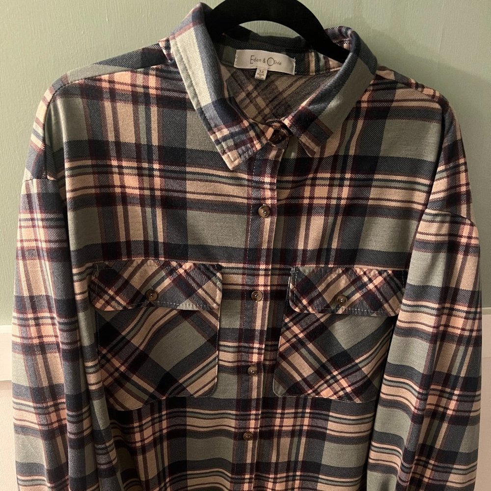 Eden & Olivia Flannel 3x